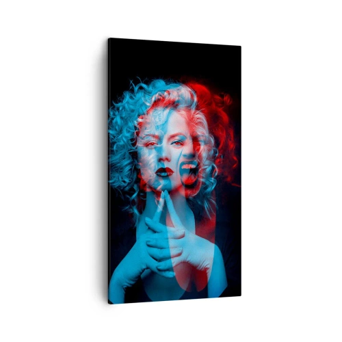 Quadro em tela - O outro eu - 45x80 cm