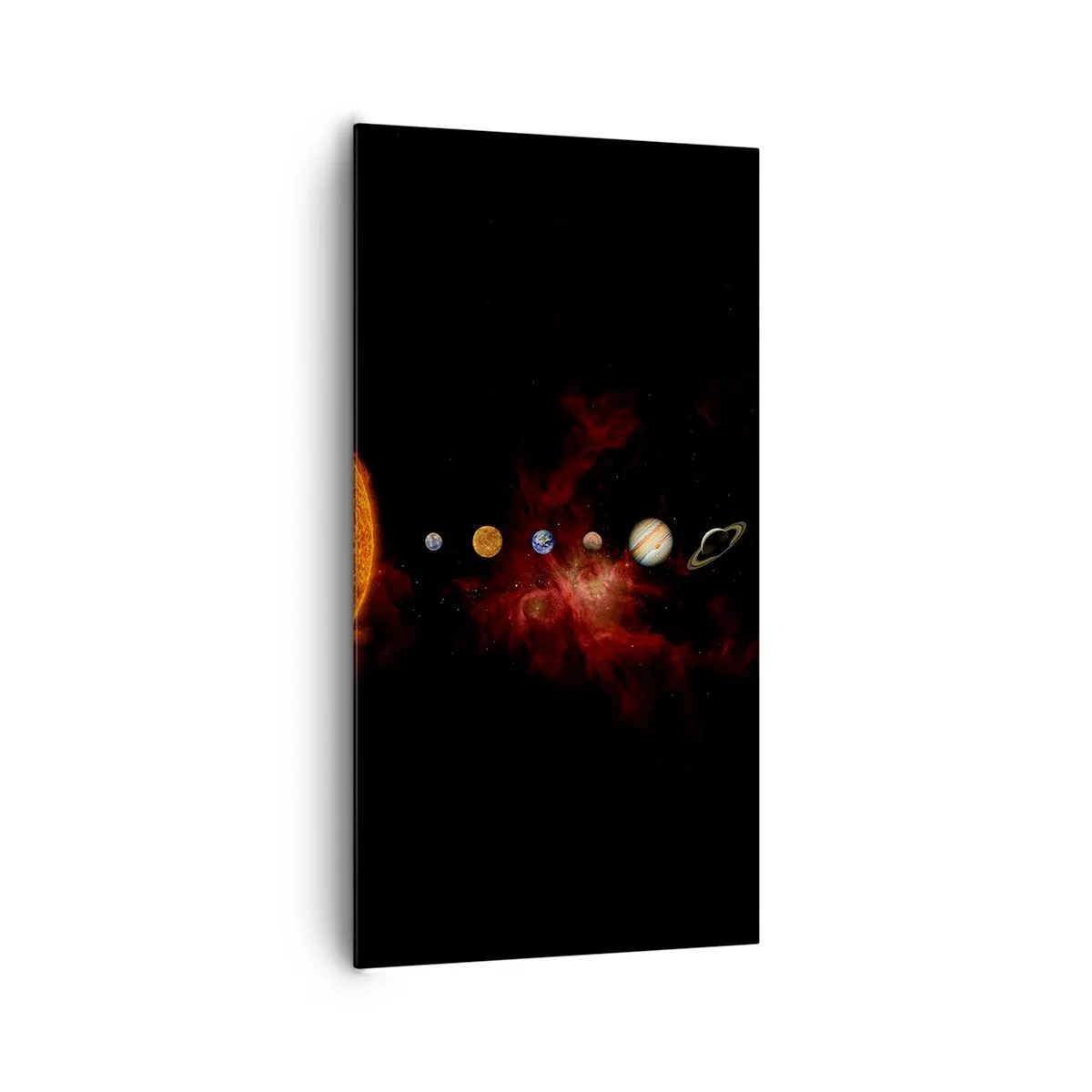 Quadro em tela - Nosso bairro - 65x120 cm