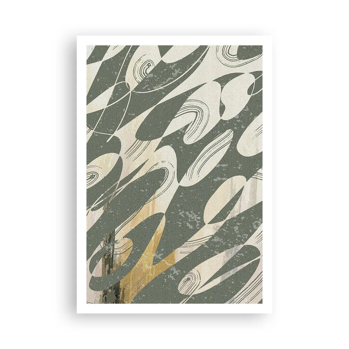 Pôster - Abstração rítmica - 70x100 cm