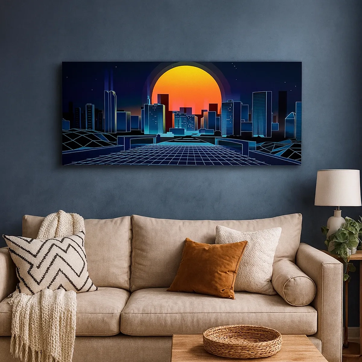 Quadro em tela - Ainda quer ir para o mundo real? - 30x30 cm