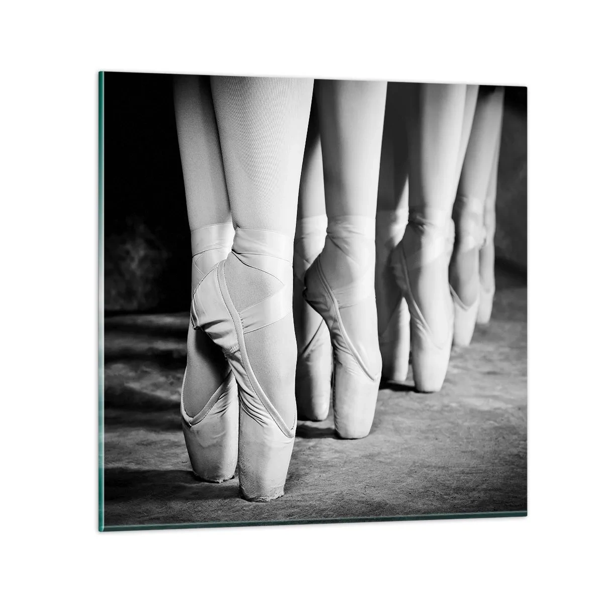 Quadro em vidro - Juntos, com leveza - 70x70 cm