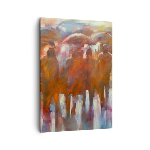 Quadro em tela - Iguais na chuva e no nevoeiro - 50x70 cm
