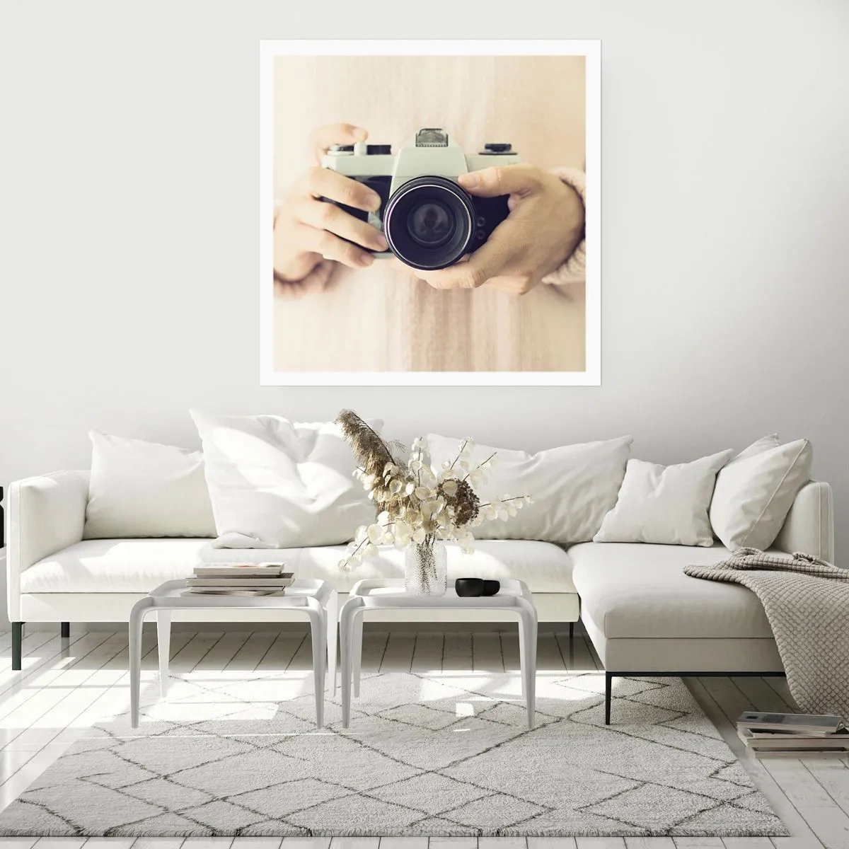 Pôster - Para ver mais... - 50x50 cm