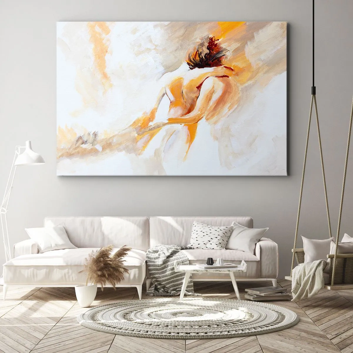 Quadro em tela - No céu da proximidade - 70x50 cm