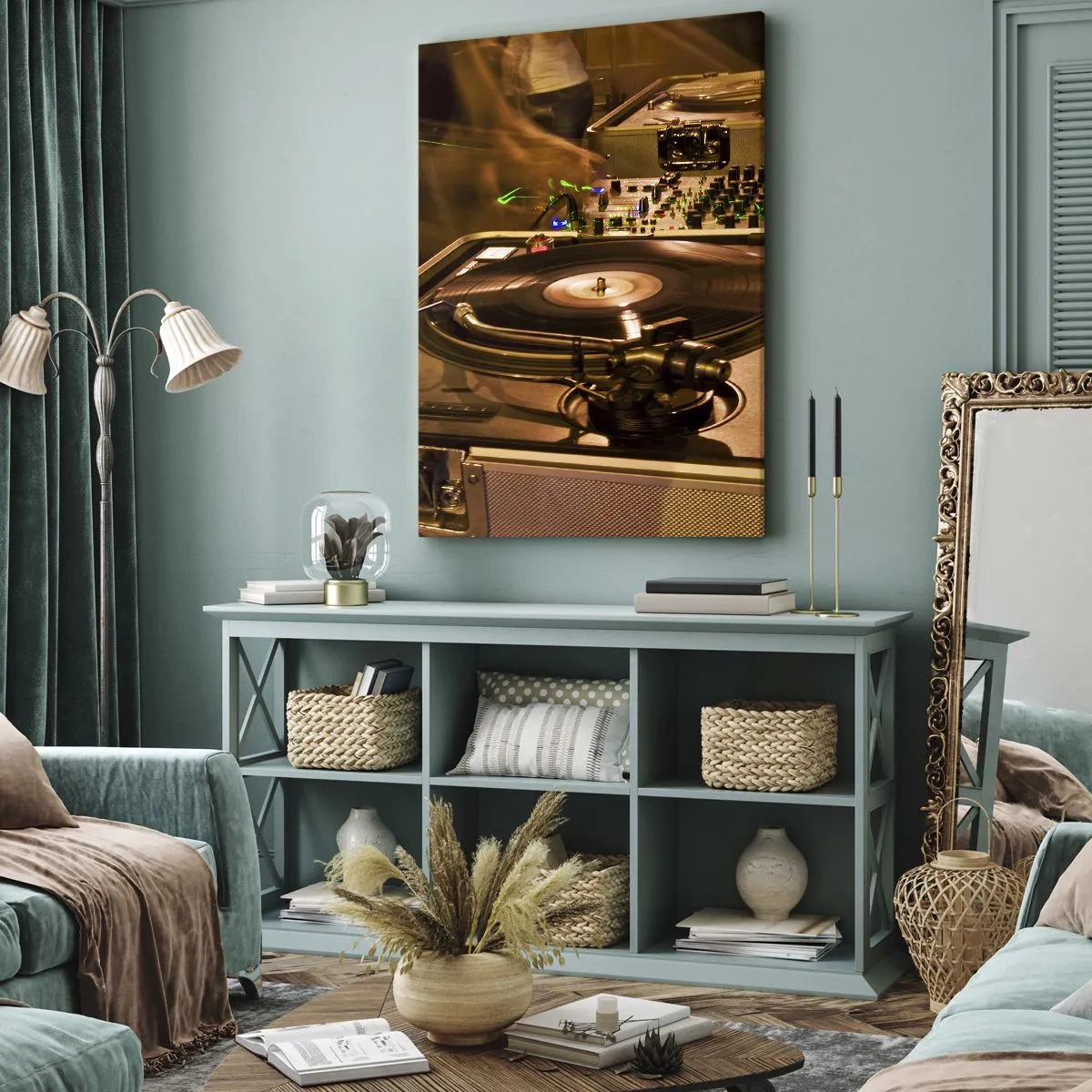 Quadro em tela - Sente esse poder? - 65x120 cm