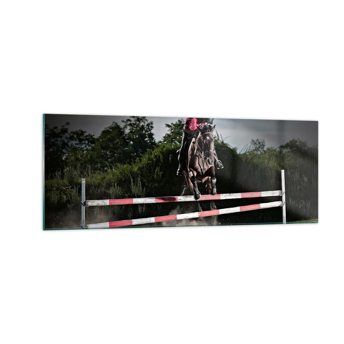 Quadro em vidro - Juntos pela vitória - 140x50 cm