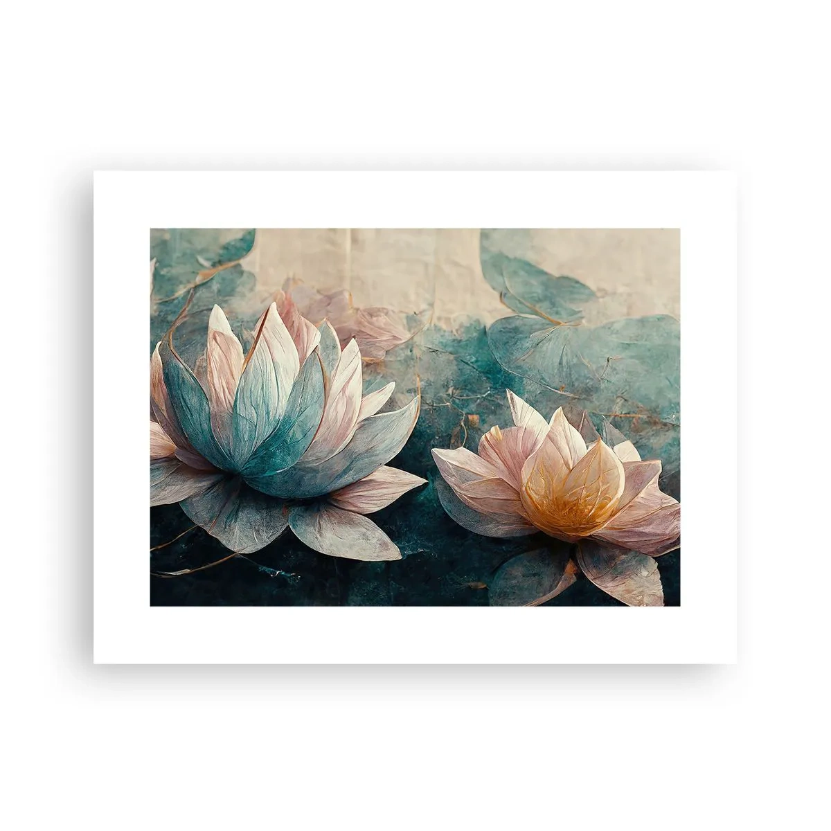 Pôster - Estrelas do lago - 40x30 cm