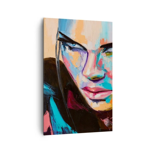 Quadro em tela - Coração selvagem - 80x120 cm