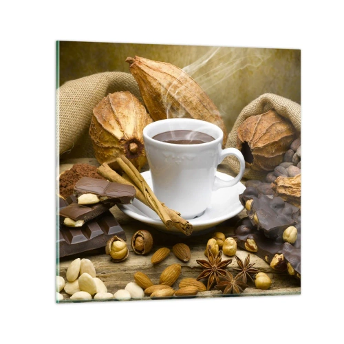 Quadro em vidro - Para os que procuram emoções - 50x50 cm