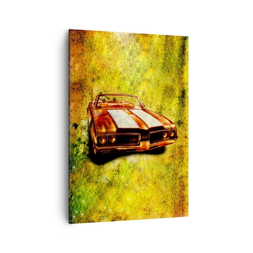 Quadro em tela - O poder encantado em formas - 70x100 cm