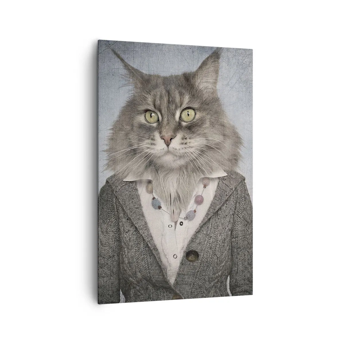 Quadro em tela - A pele animal está de volta à moda - 80x120 cm