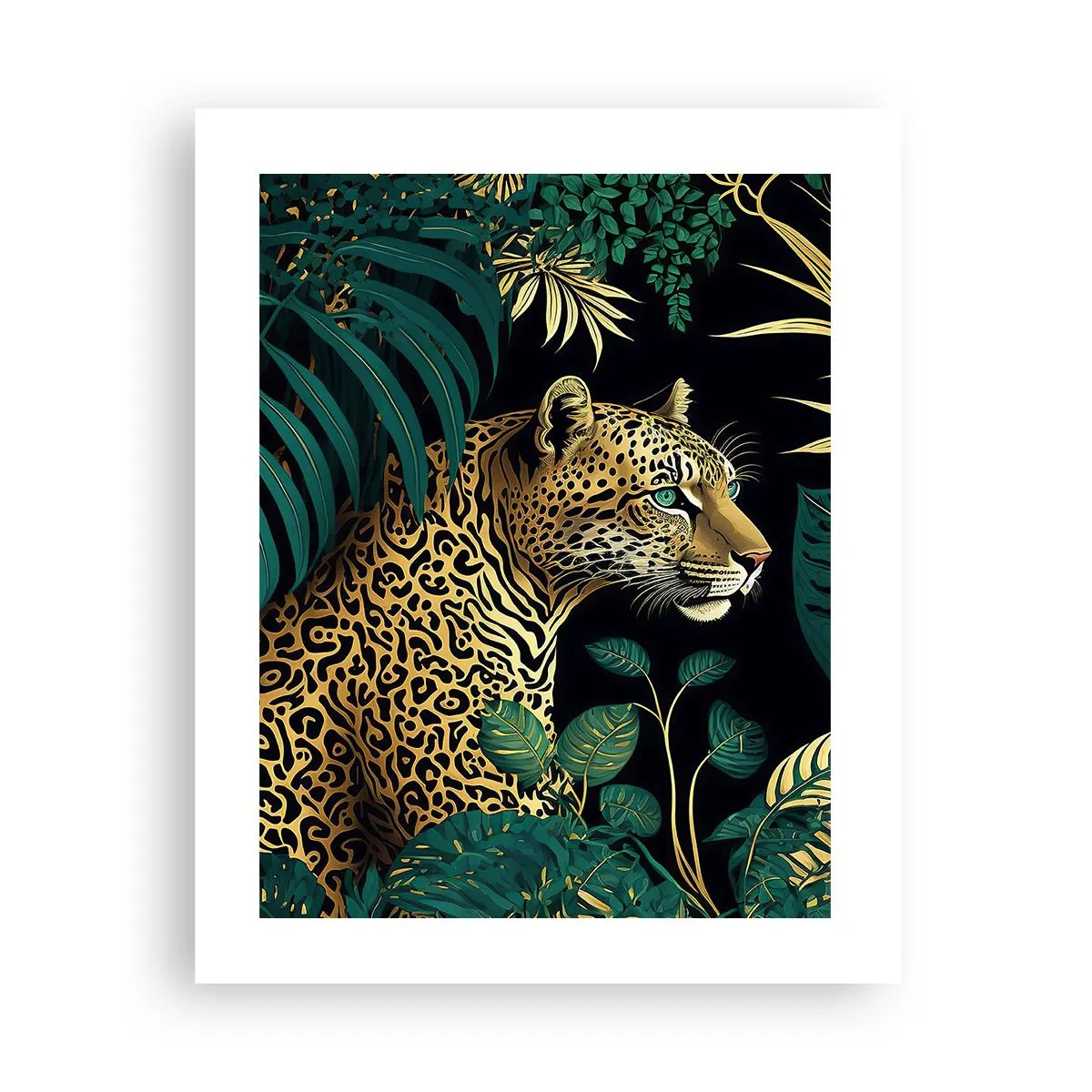 Pôster - Um anfitrião na selva - 40x50 cm