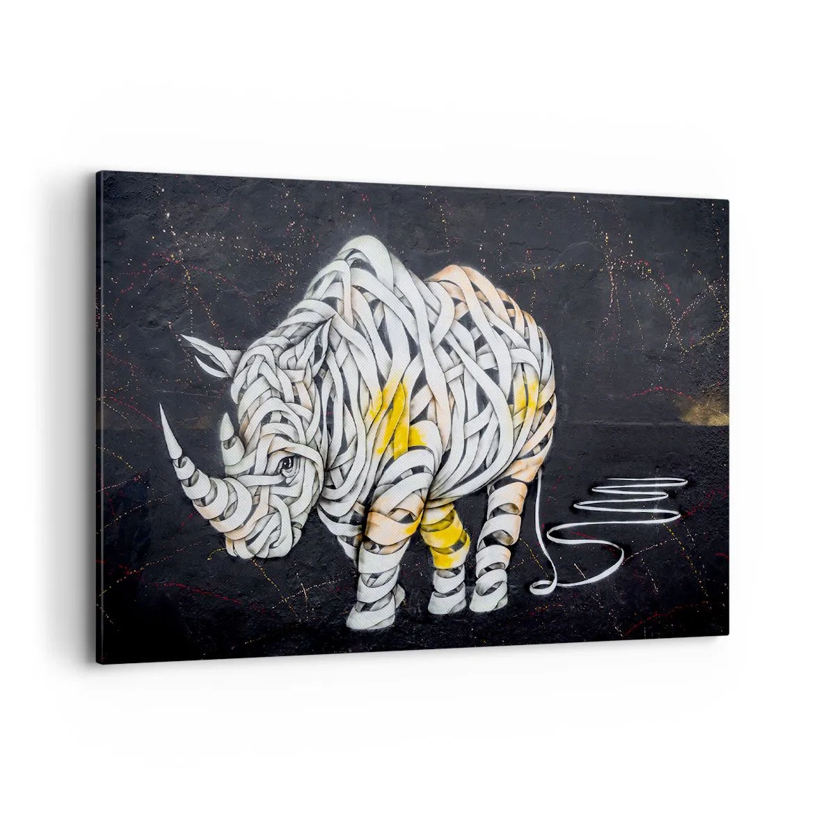 Quadro em tela - Dizer que é casca grossa é um mito - 100x70 cm