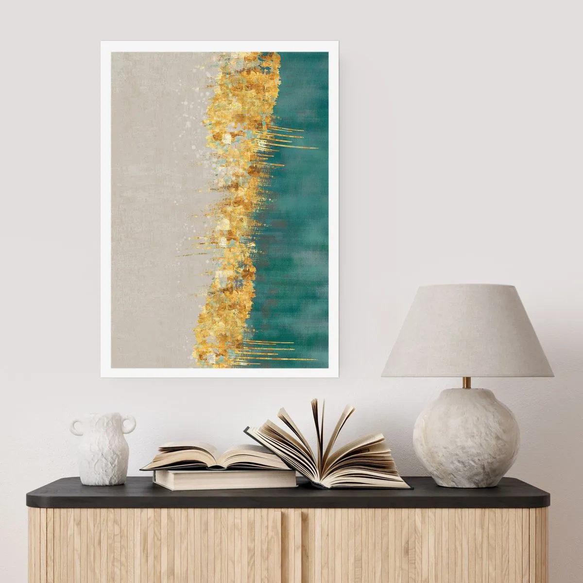 Pôster - A fronteira dourada - 40x50 cm