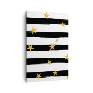 Quadro em tela - Todos nós nascemos sob uma estrela da sorte - 80x120 cm