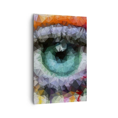 Quadro em tela - O brilho cristalino dos olhos - 80x120 cm