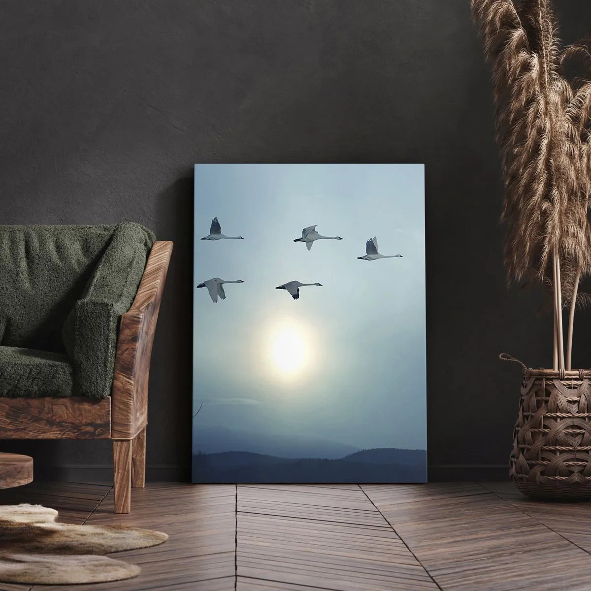 Quadro em tela - Adeus verão, até o ano que vem - 55x100 cm