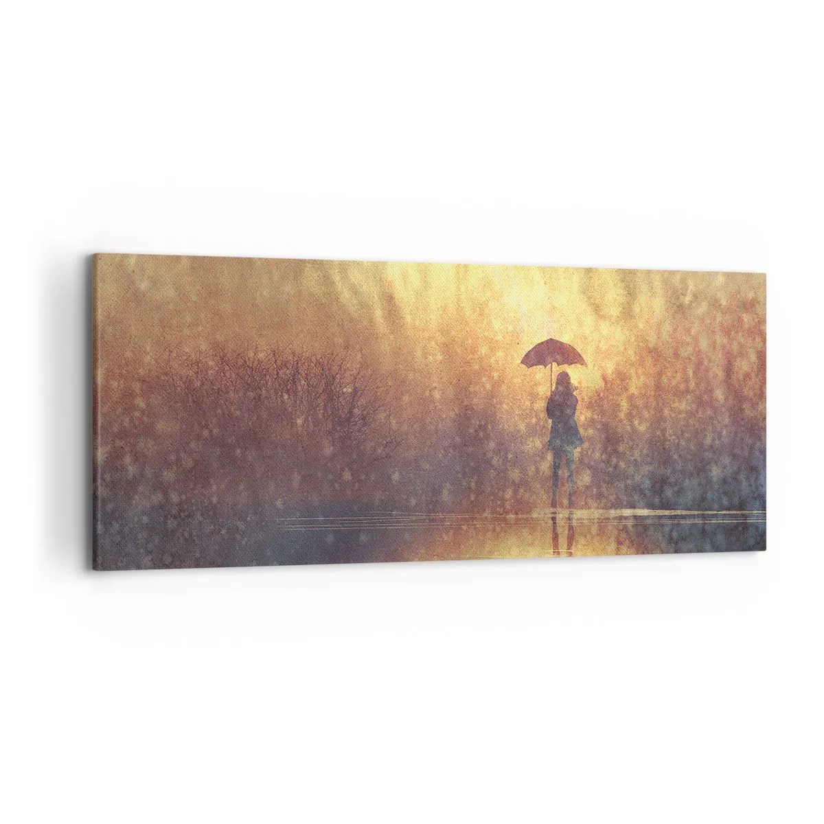 Quadro em tela - Sinto alguém a olhar para mim - 120x50 cm