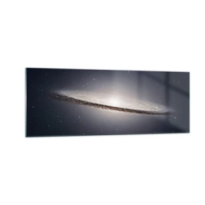 Quadro em vidro - Há muito tempo atrás, em uma galáxia muito, muito distante... - 140x50 cm