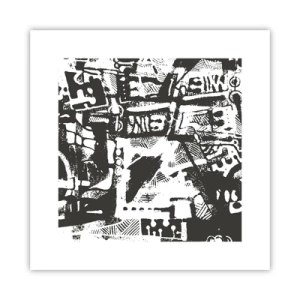 Pôster - Ordem ou caos? - 30x30 cm