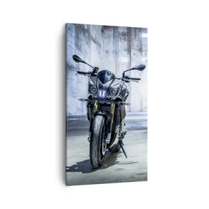 Quadro em tela - Antes do motor rugir - 45x80 cm