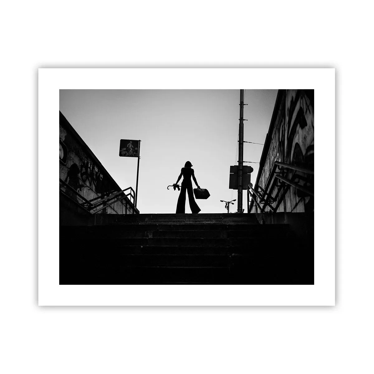 Pôster - Caminhadas urbanas - 50x40 cm