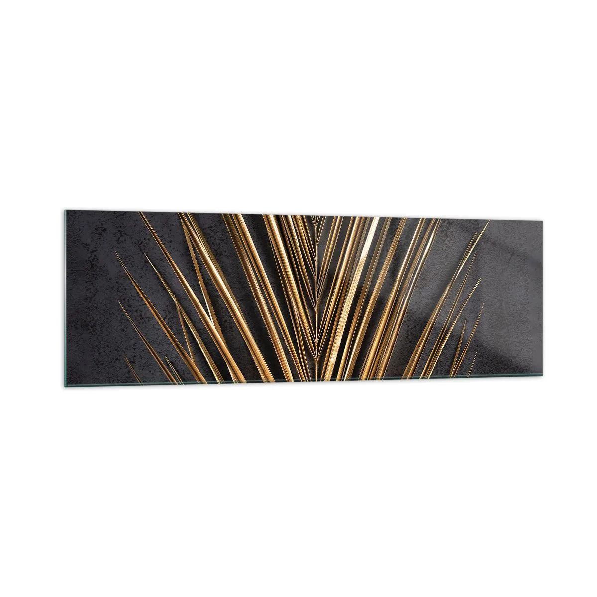 Quadro em vidro - Ouro dos trópicos - 160x50 cm