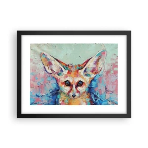 Pôster com moldura preta - Estão prontos para mim? - 40x30 cm