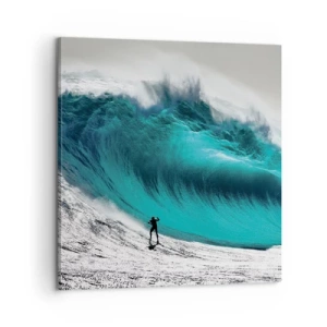 Quadro em tela - Desafio aceite - 60x60 cm