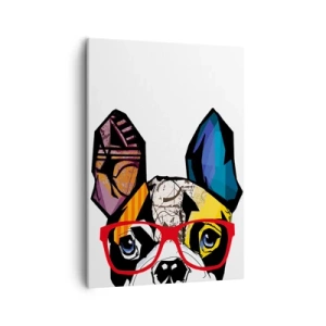 Quadro em tela - Intelectual - 50x70 cm