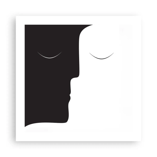 Pôster - Unidade de opostos - 50x50 cm