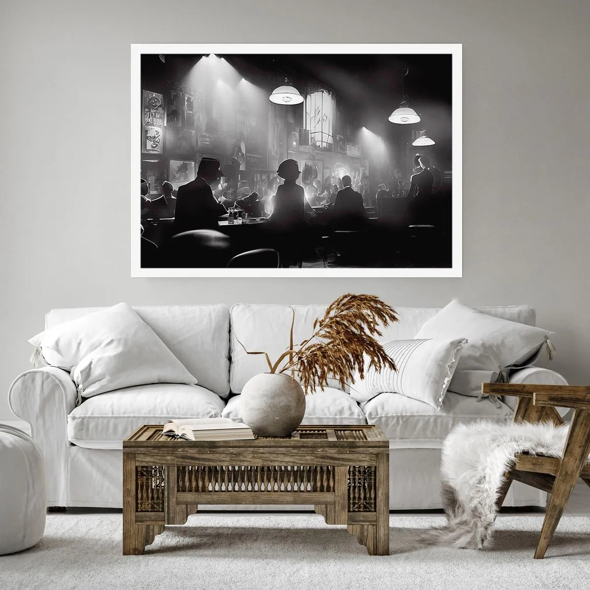 Pôster - Em uma atmosfera de jazz - 50x40 cm