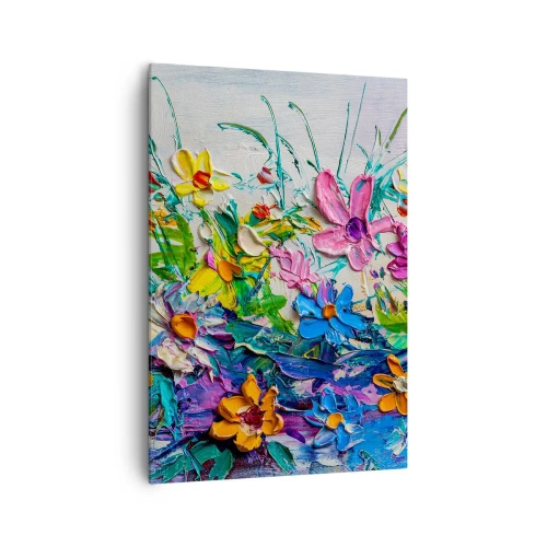 Quadro em tela - Não é de todo natureza morta - 70x100 cm