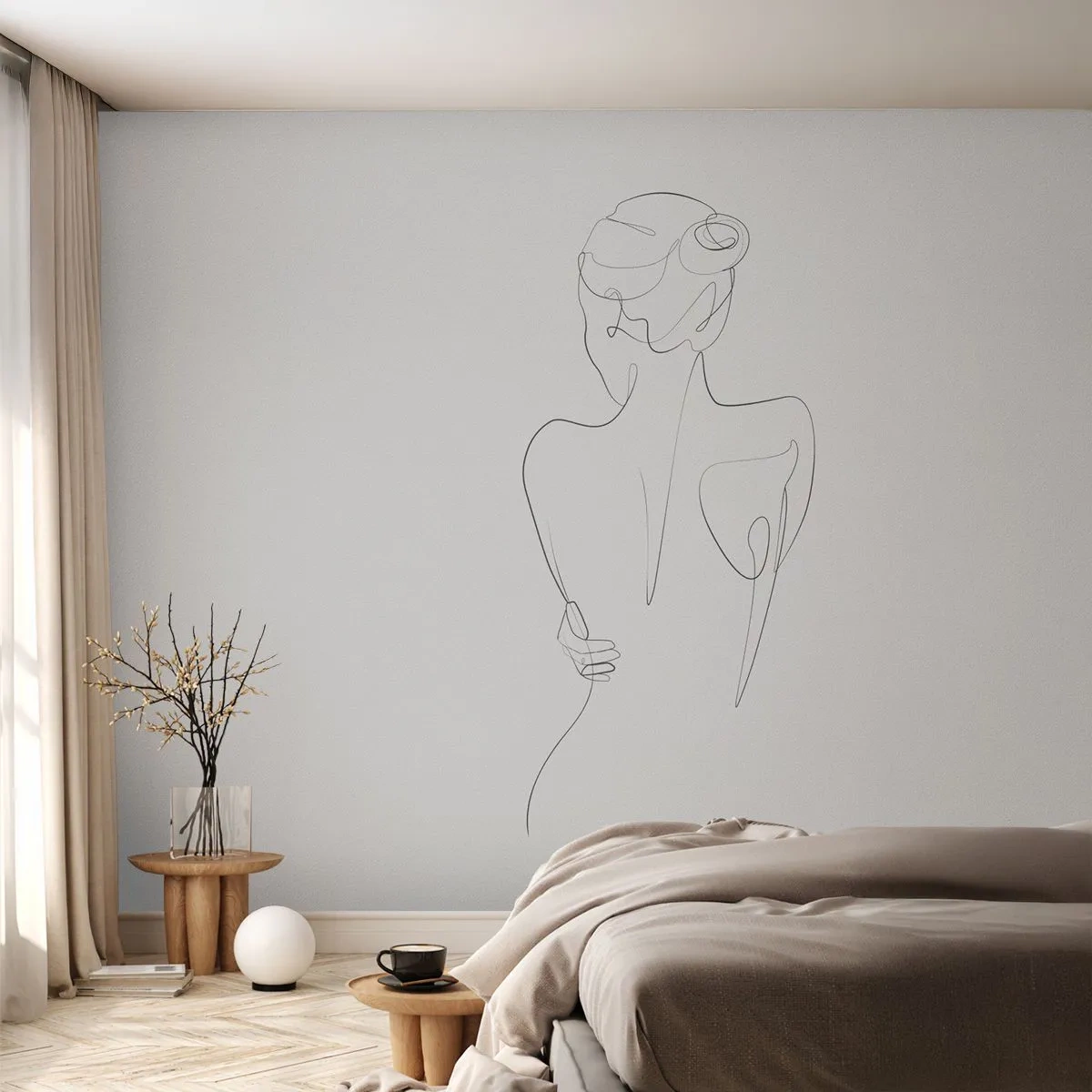 Papel de Parede Premium Canvas - Música corporal - Gráficos, Corpo, Pedaço - 250x175 cm