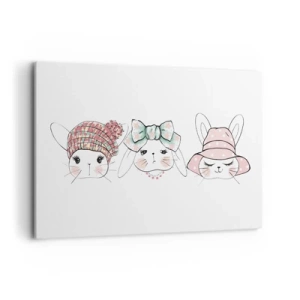 Quadro em tela - Pensativa, triste, contente - 120x80 cm