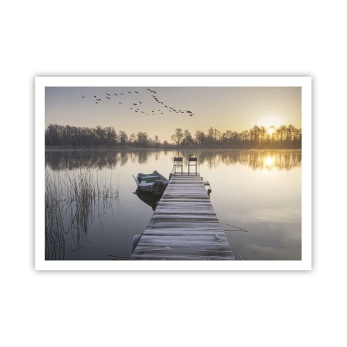 Pôster - Voltarei dentro de algum tempo - 100x70 cm