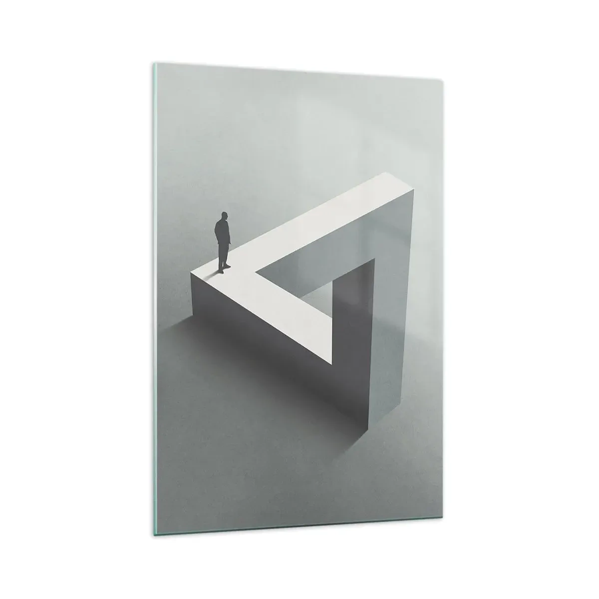 Quadro em vidro - Mas é possível - 70x100 cm