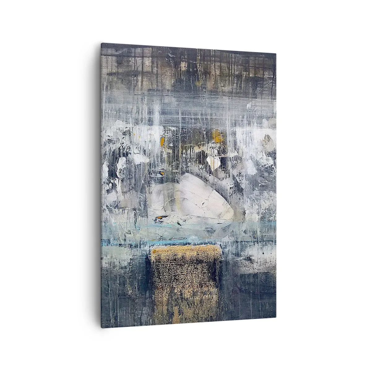 Quadro em tela - Pelo gelo ou pelo torrão de terra - 70x100 cm