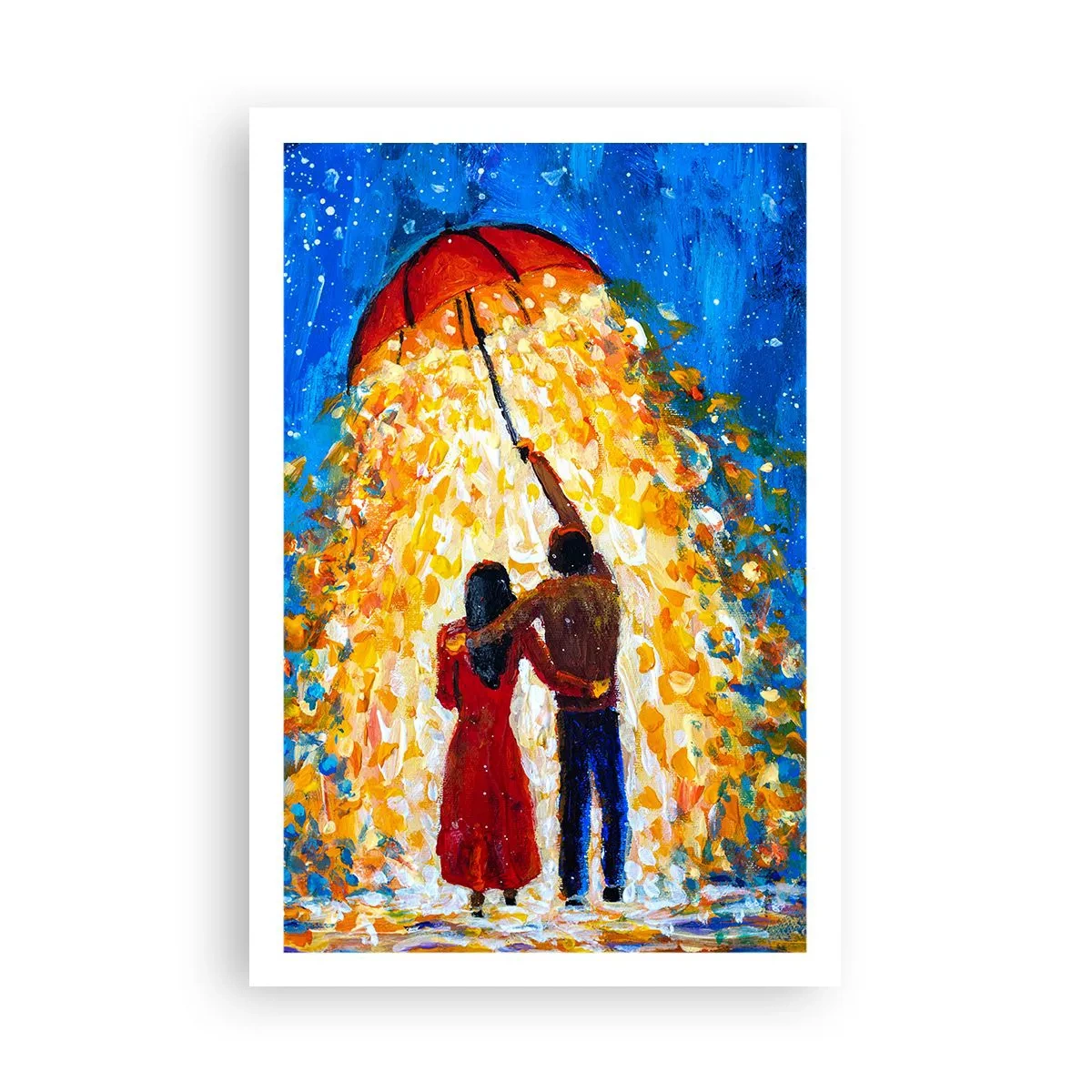 Pôster - A magia de uma noite chuvosa? - 61x91 cm