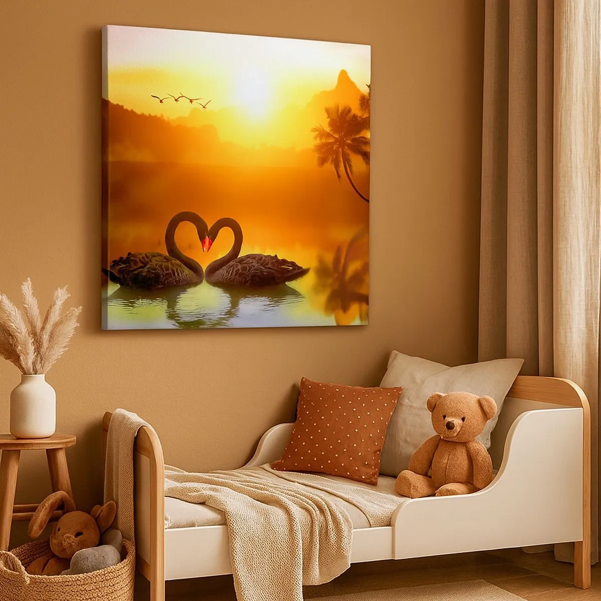 Quadro em tela - Tudo para o casal - 30x30 cm