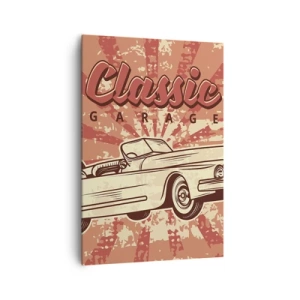 Quadro em tela - E na rádio Elvis - 70x100 cm