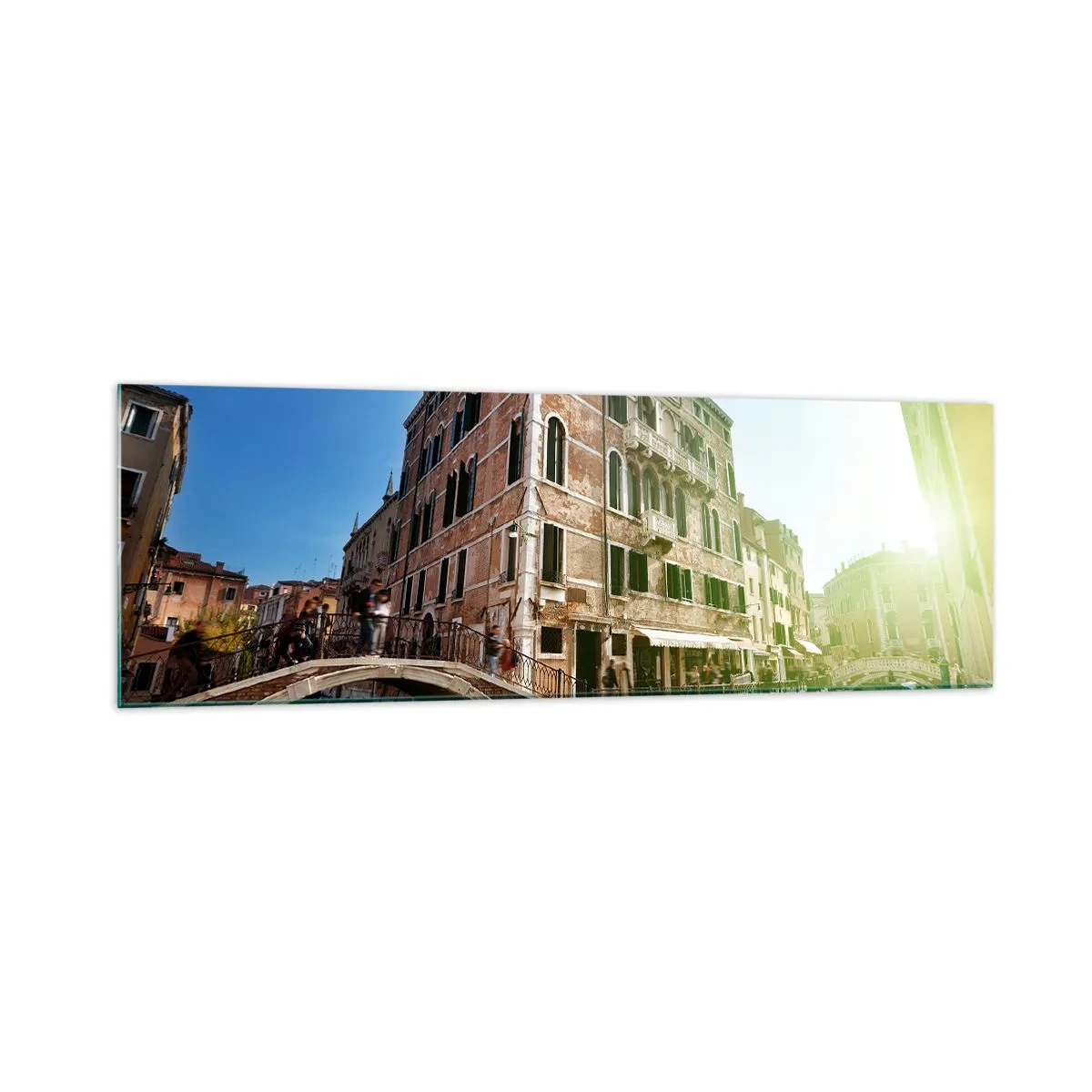 Quadro em vidro - Veneza - Amore Mio - 160x50 cm
