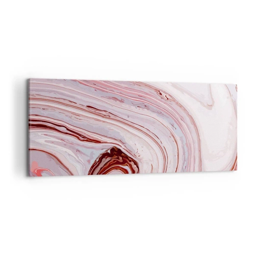 Quadro em tela - Em frente, depois à direita para baixo - 100x40 cm