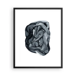 Pôster com moldura preta - Não é assim tão simples - 40x50 cm