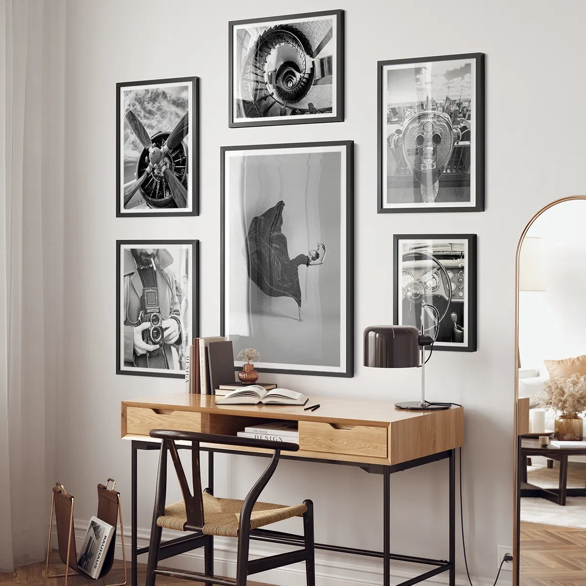 Black and white no. 2 - Inspiração para o salão