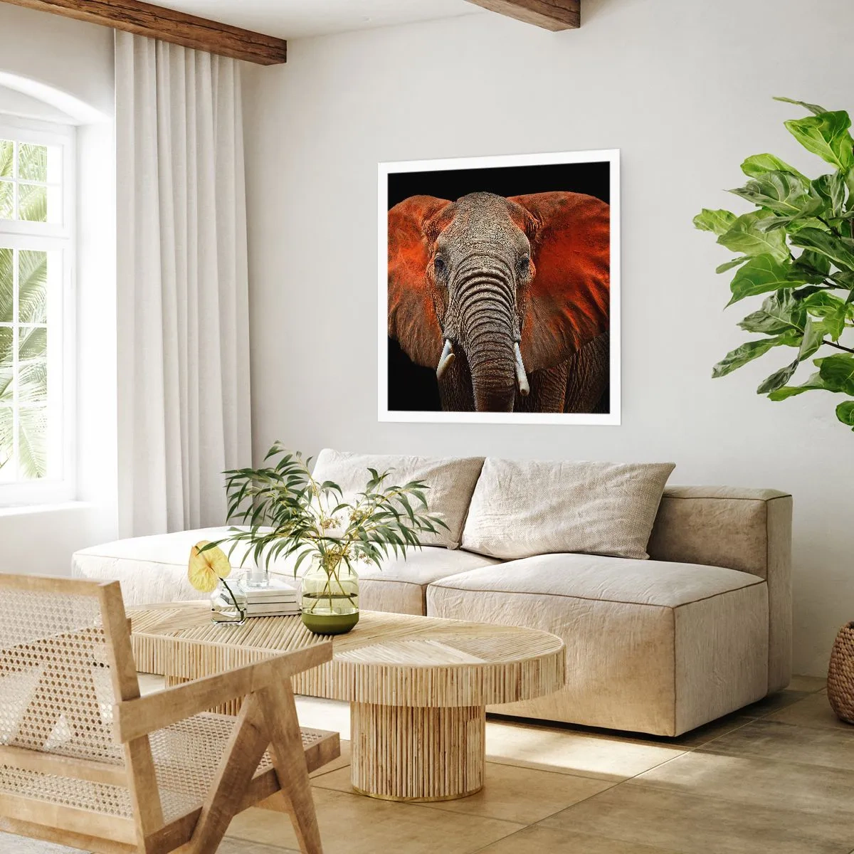 Pôster - Eu sou selvagem, e você? - 40x40 cm