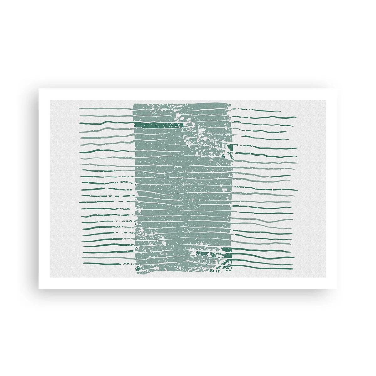 Pôster - Abstração marinha - 91x61 cm