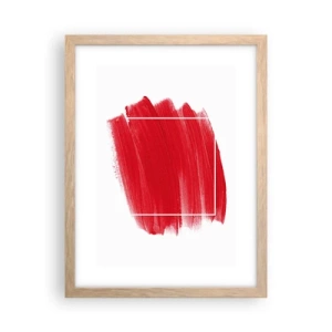 Pôster com moldura de carvalho claro - Fora do quadro - 30x40 cm
