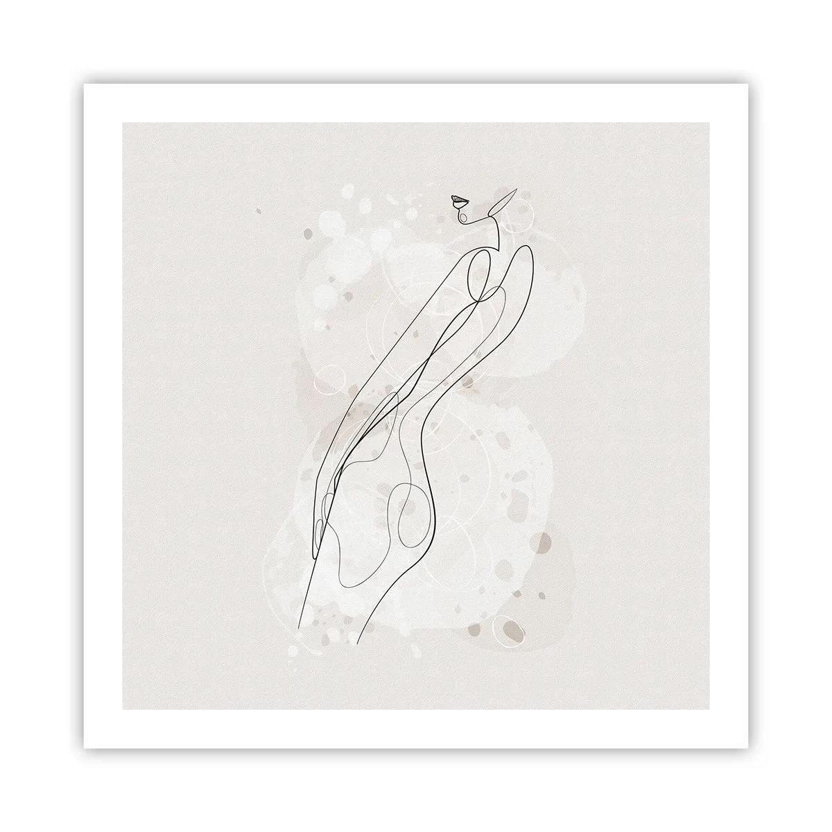 Pôster - Errar o olhar - 60x60 cm