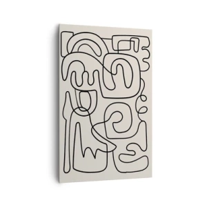 Quadro em tela - Na trilha - 80x120 cm